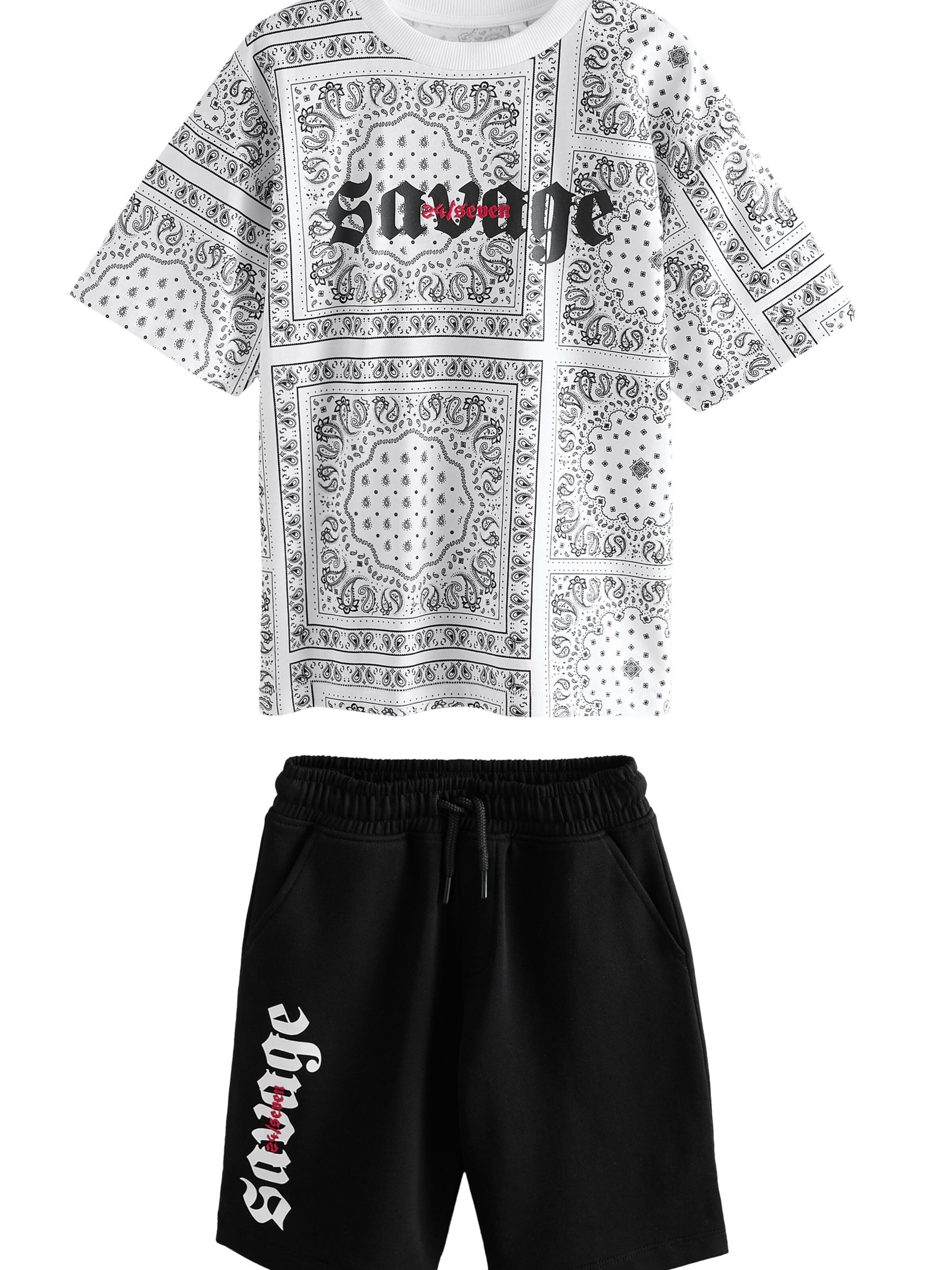 Next Set in Schwarz: Vorderseite