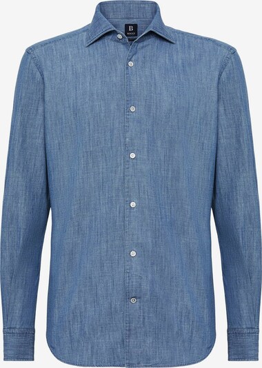 Boggi Milano Chemise en bleu denim, Vue avec produit