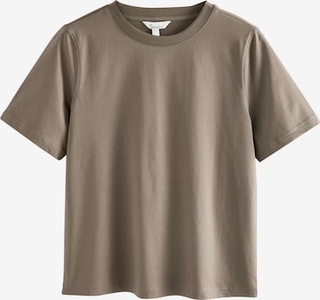 Next Tričko 'Premium' - Hnedá: predná strana