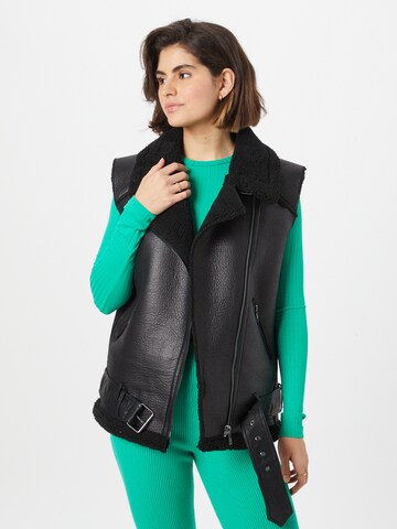 Gilet 'Lis' di ONLY in nero: frontale