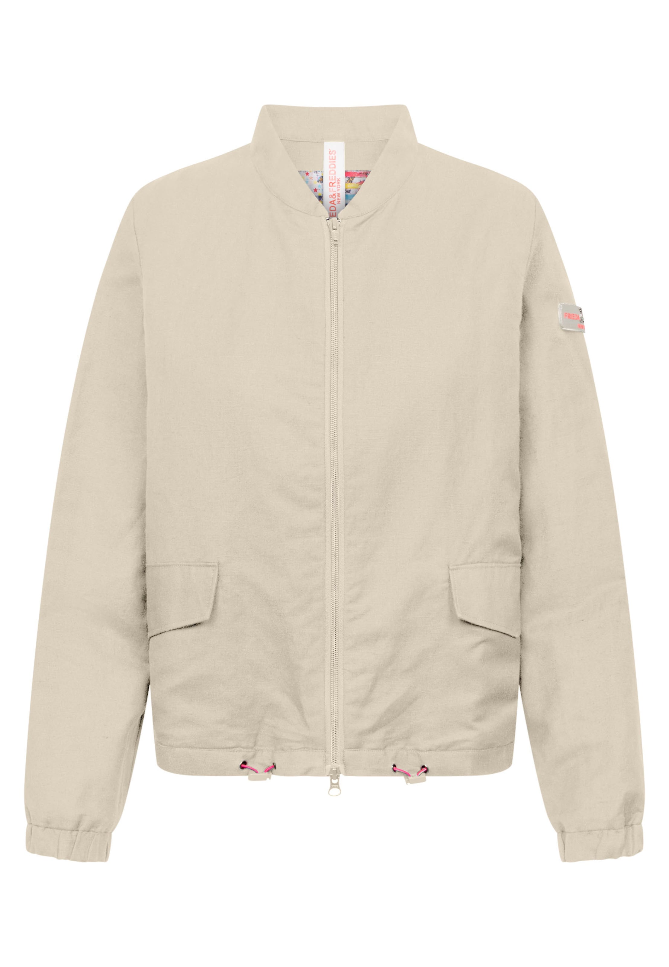 Frieda & Freddies NY Between-Season Jacket in Beige: front