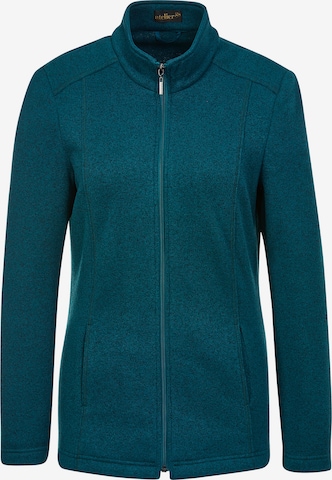 Goldner Zip-Up Hoodie in Blue: front