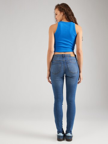 VERO MODA Skinny Jeans 'JUNE' in Blau