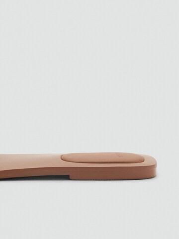 Mule 'Evag' MANGO TEEN en or