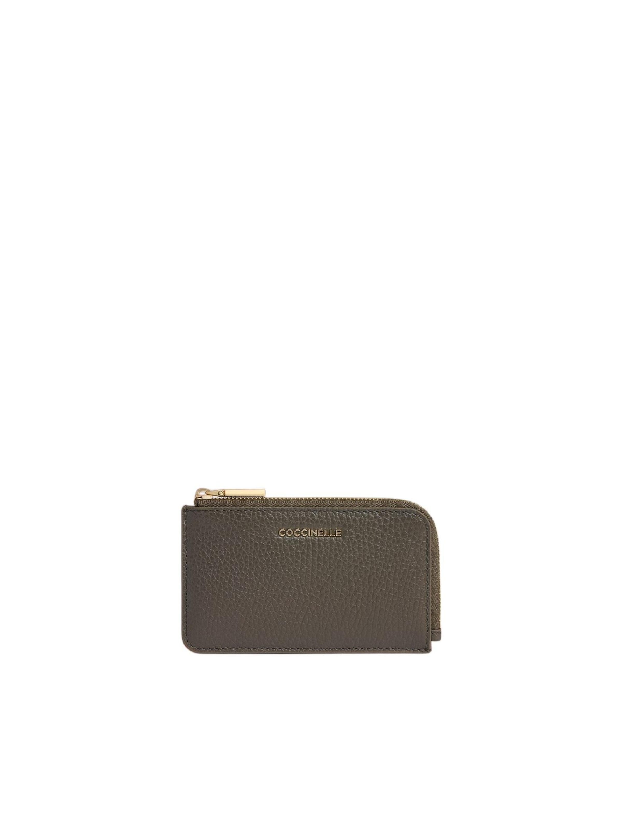 Coccinelle Etui '1000 1'‌‌‌‌‌‌‌ in Grün: Vorderseite