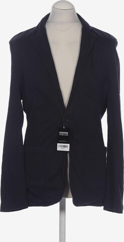 H&M Suit Jacket in M-L in Blue: front