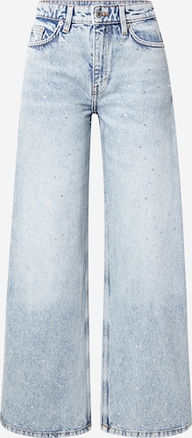 Monki Wide Leg Farkut värissä sininen: etupuoli