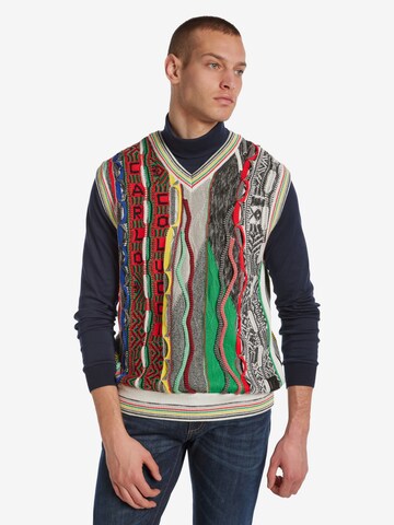 Carlo Colucci Sweater ' Daccordo ' in Mixed colors: front