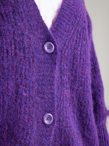 AMERICAN VINTAGE Cardigan 'EAST' i lilla