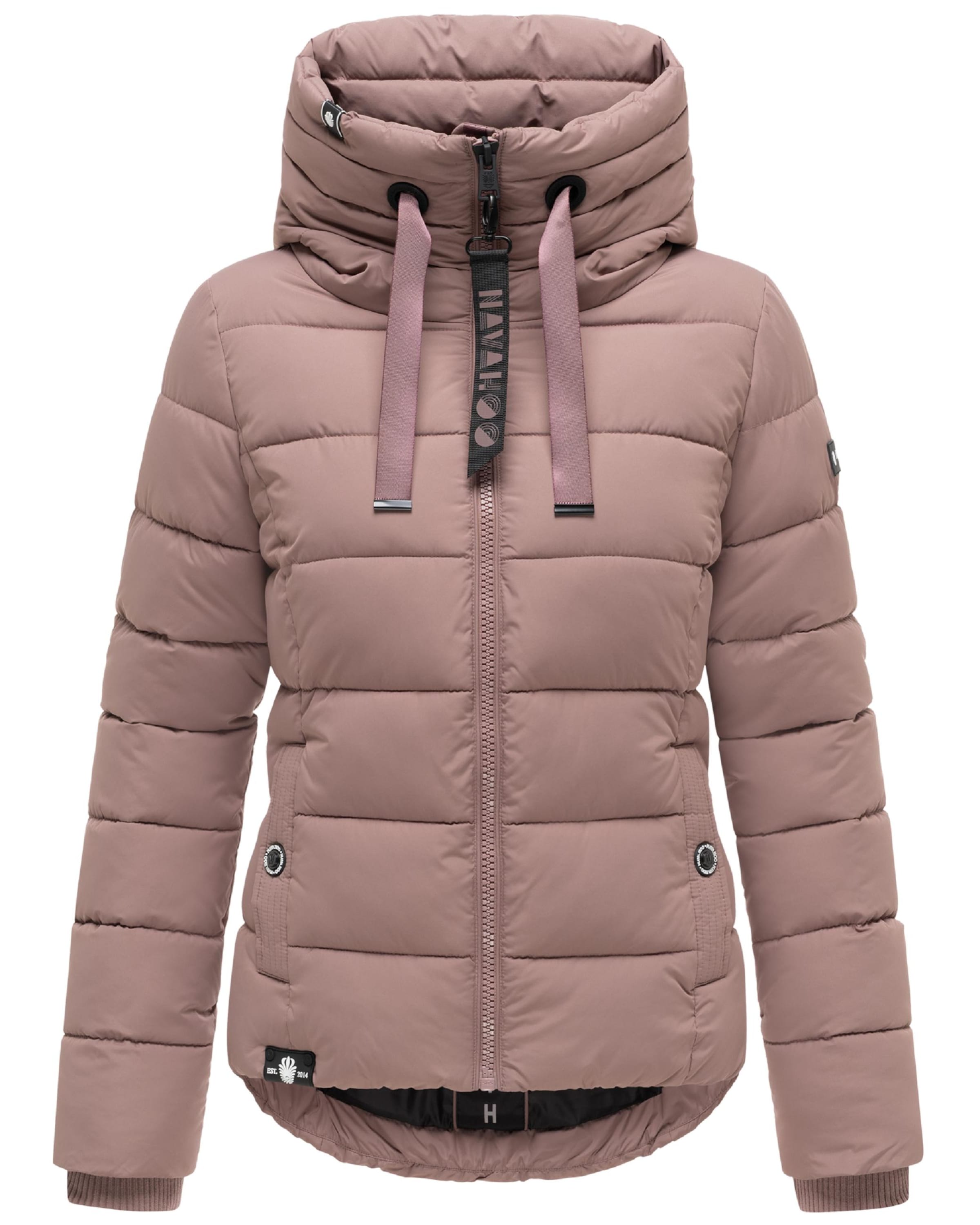 NAVAHOO Winter Jacket 'Amayaa' in Purple: front