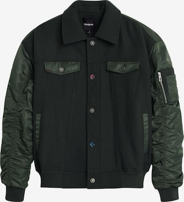 DesigualPrijelazna jakna - zelena boja: prednji dio