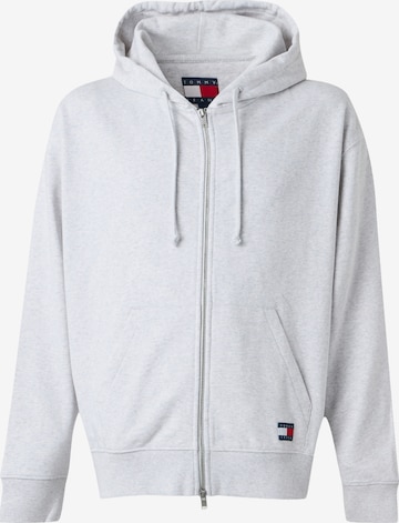 Tommy Jeans - Casaco em moletão 'CLASSICS' em cinzento: frente