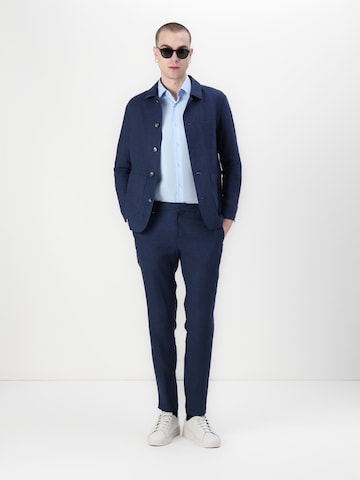 BOSS Φθινοπωρινό και ανοιξιάτικο μπουφάν 'CARPER' σε μπλε