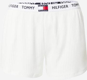 smėlio TOMMY HILFIGER Standartinis Kelnės: priekis