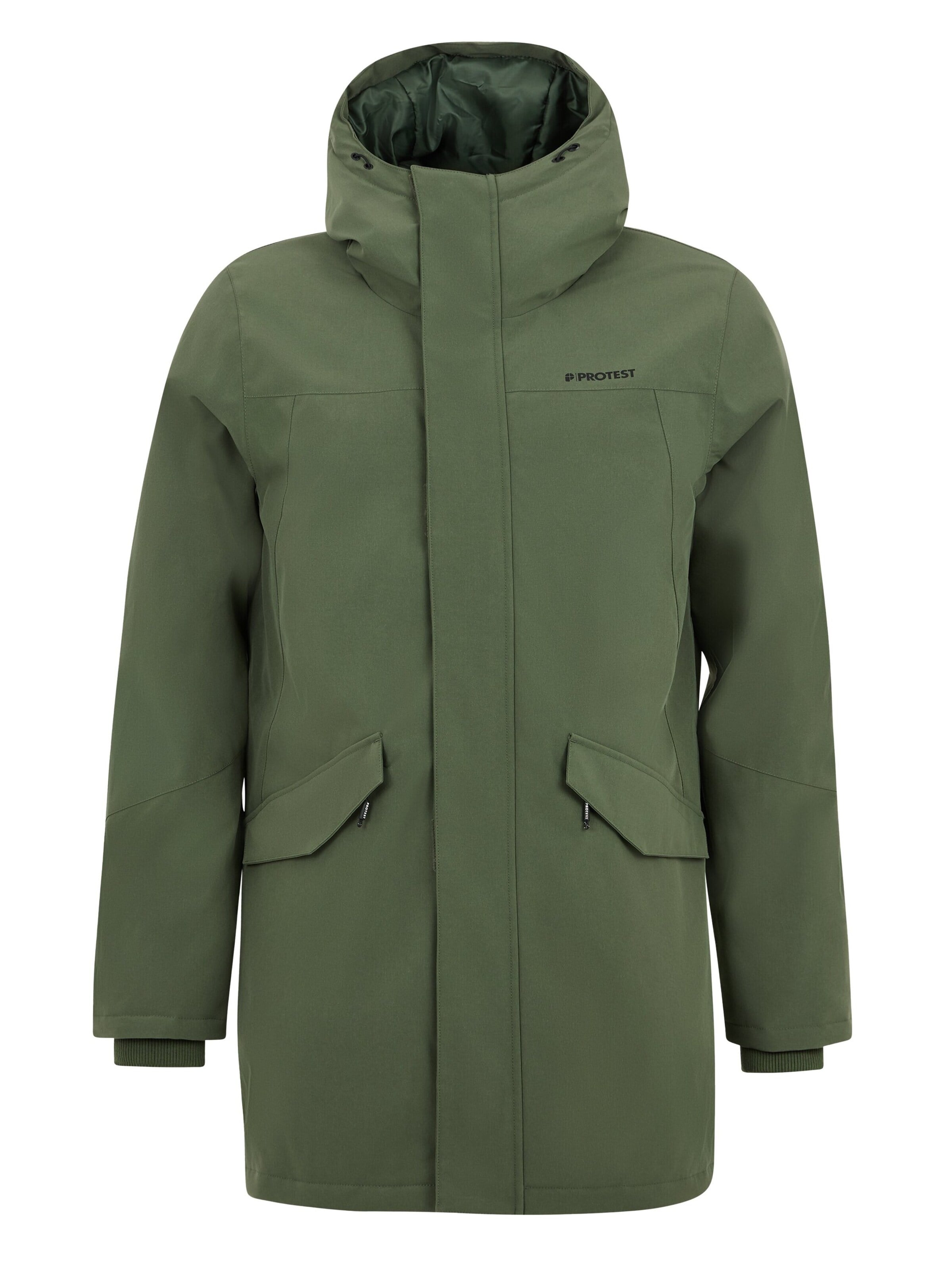 PROTEST Winter jacket 'PRTLODO' in Green: front