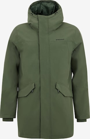 PROTEST Winter jacket 'PRTLODO' in Green: front