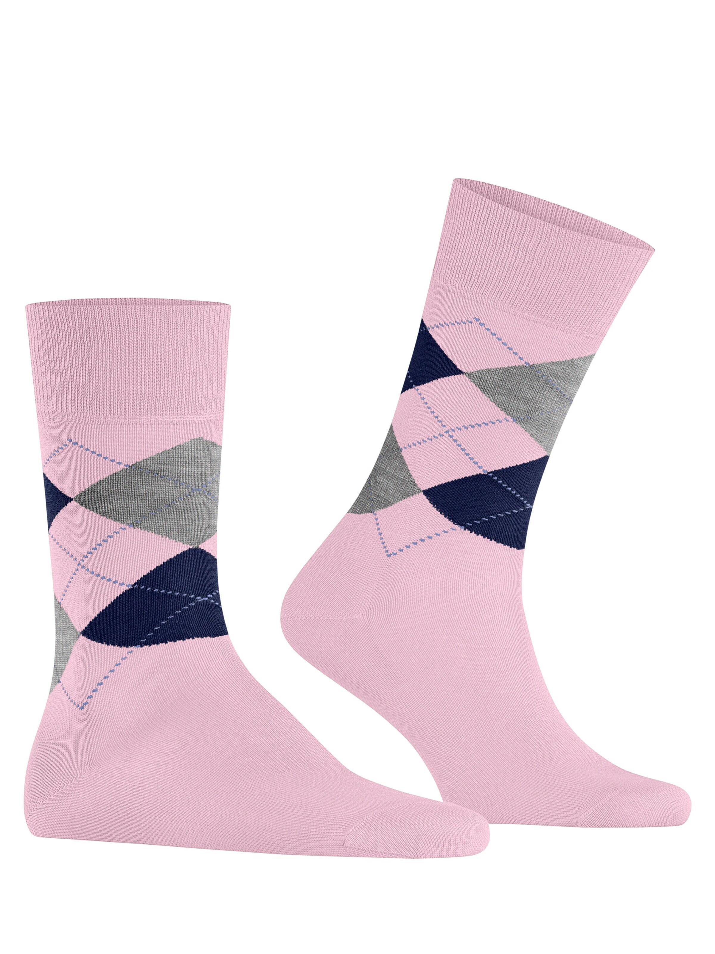 BURLINGTON Socks 'Manchester' in Pink