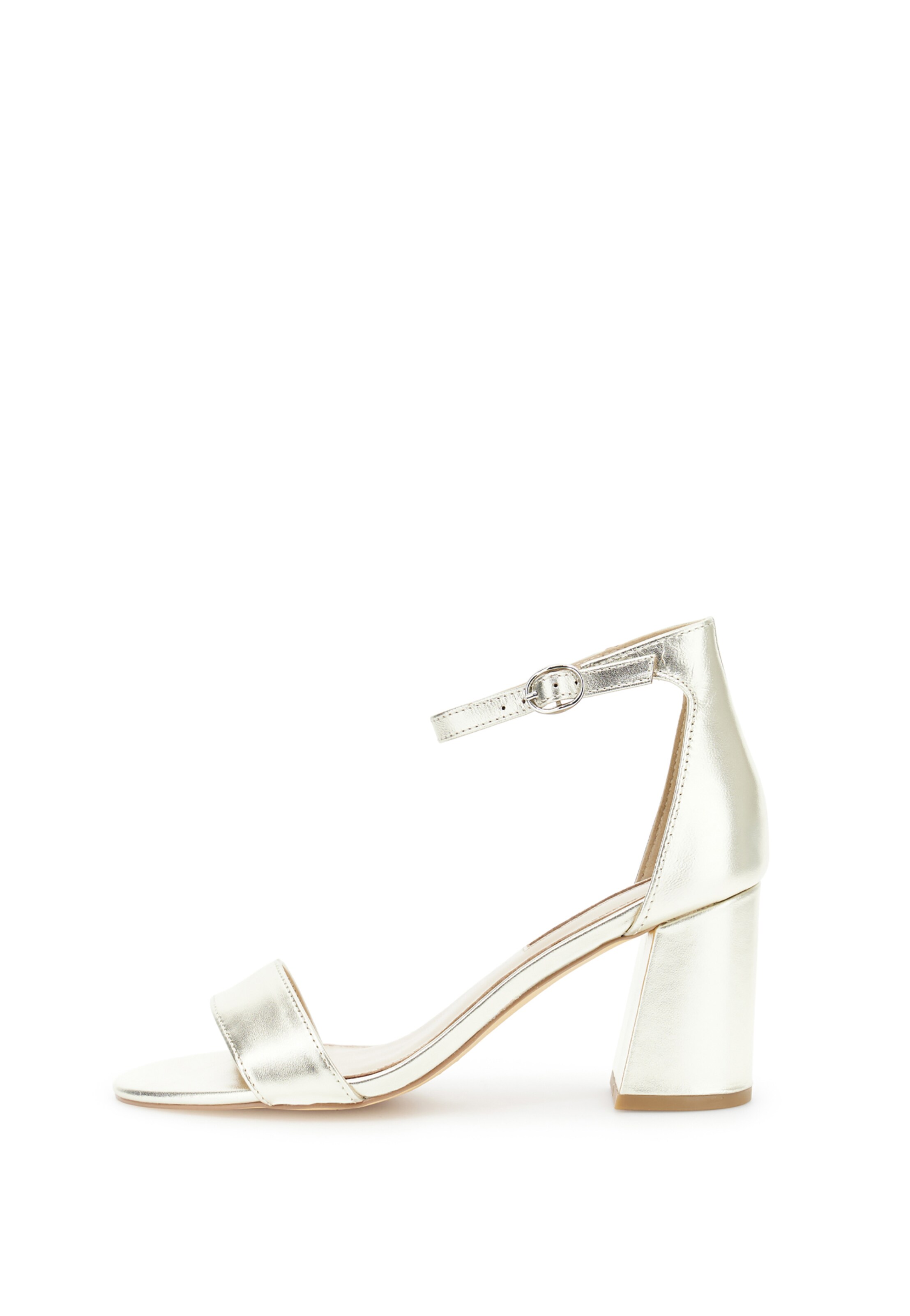 Décolleté di CAFè NOIR in oro: frontale