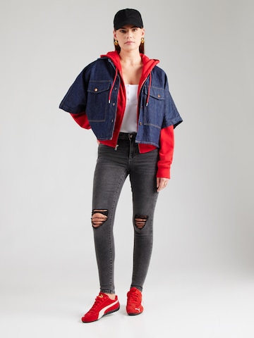 Skinny Jeans 'ONLWAUW' di ONLY in grigio