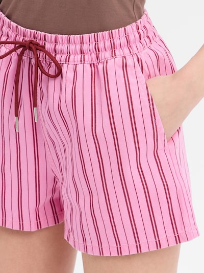 Noisy may Pantalon en fuchsia, Vue avec produit