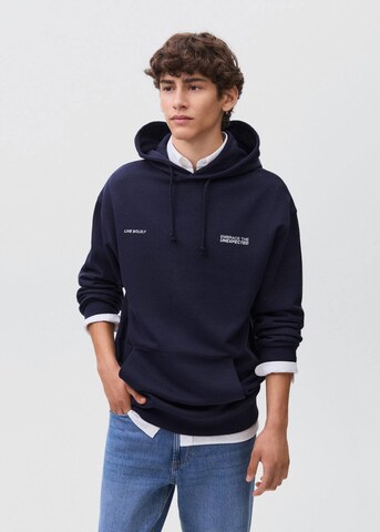 MANGO TEEN Sweatshirt 'Bold' in Blau: Vorderseite