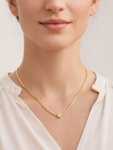 BS Schmuckdesign Necklace 'One Dot' in Gold