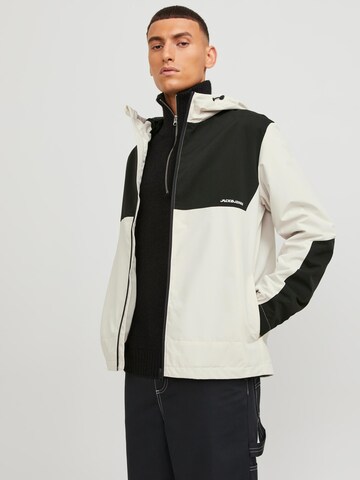 JACK & JONES Between-Season Jacket 'ALEX' in Beige: front