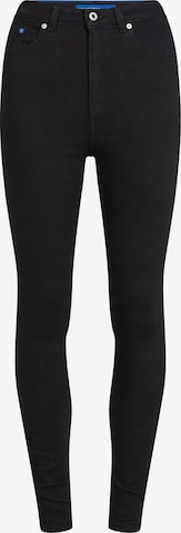 juoda KARL LAGERFELD JEANS Siauras Džinsai: priekis