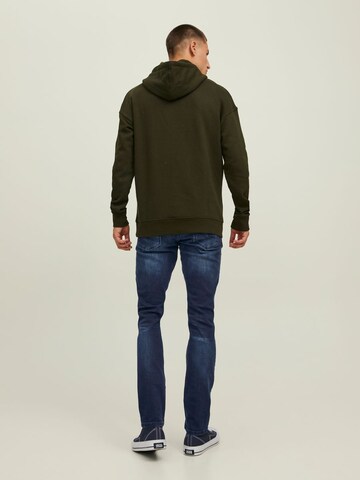 JACK & JONES Slimfit Kavbojke 'Glenn' | modra barva