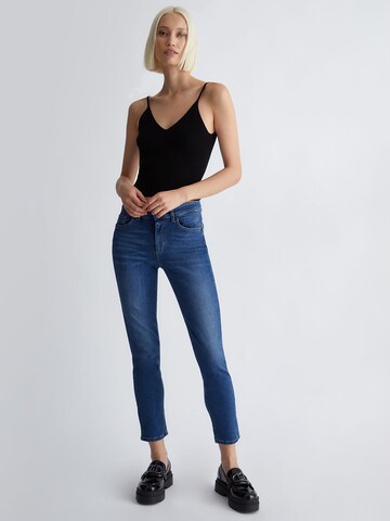 Skinny Jean Liu Jo en bleu