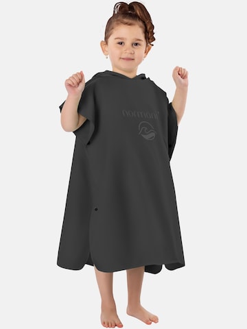 normani Bathrobe 'Rincon' in Black: front