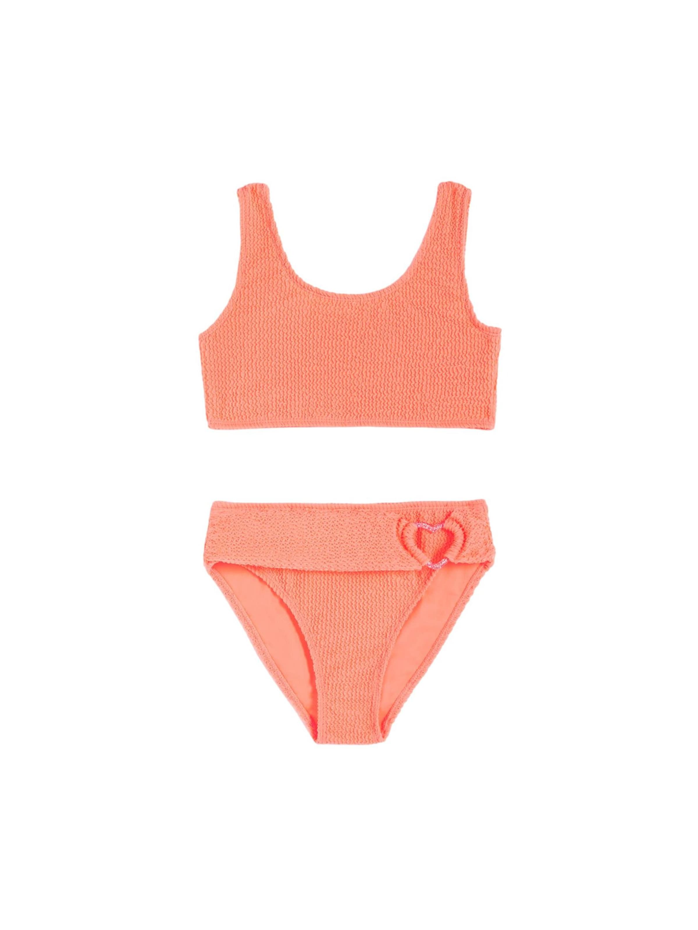 Lipsy Бюстие Бански тип бикини в оранжево: отпред