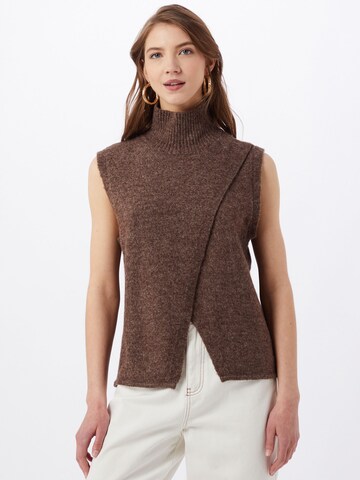 Kaffe Sweater 'Taris' in Brown: front
