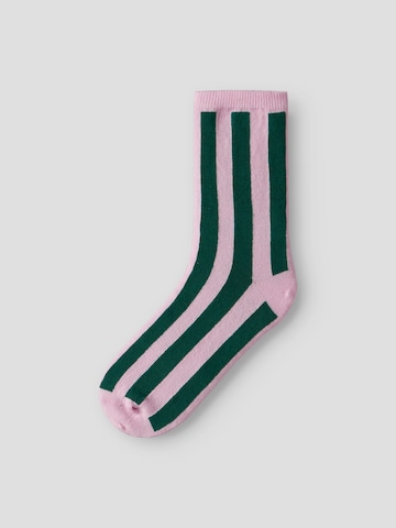 NAME IT Nogavice 'NKFVILDE 5P SOCK' | zelena barva