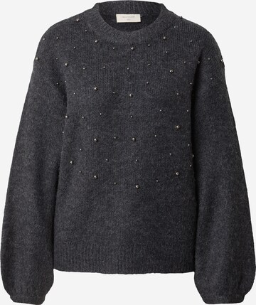 Freequent Sweater 'PEARL' in Grey: front