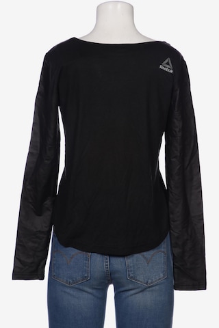 Reebok Langarmshirt S in Schwarz