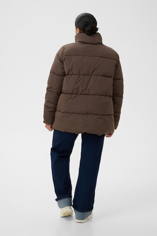 KAFFE CURVE Übergangsjacke in Braun