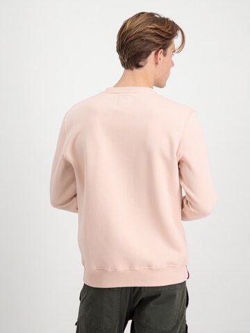 Bluză de molton de la ALPHA INDUSTRIES pe roz