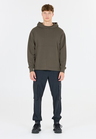 SOS Sweatshirt 'Bovec' in Bruin