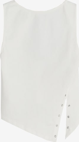 Bershka Top in Weiß: Vorderseite