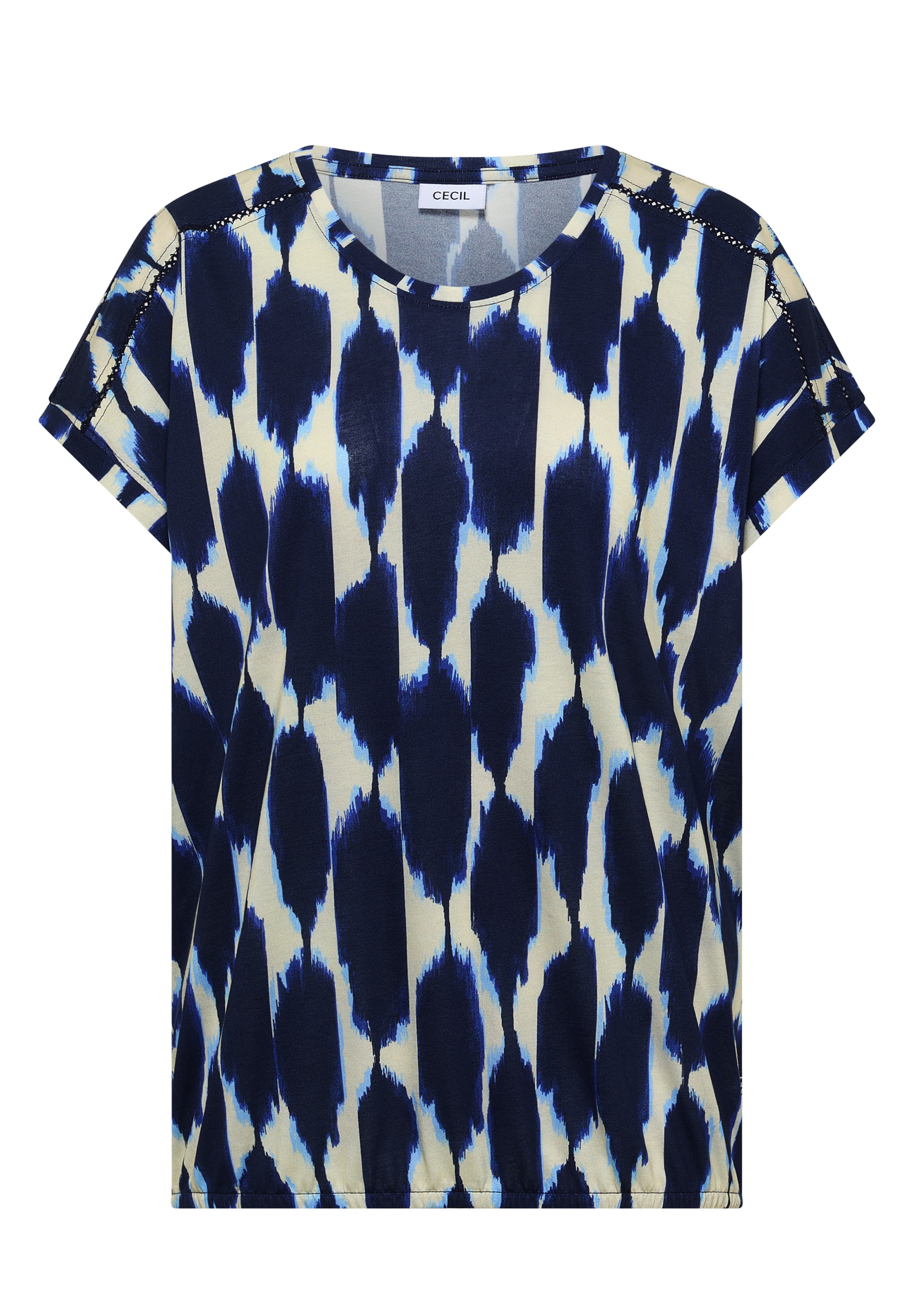 CECIL T-Shirt in Blau: Vorderseite