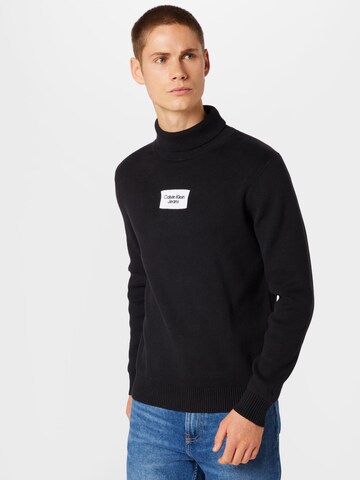 Calvin Klein Jeans Pullover in Schwarz: predná strana