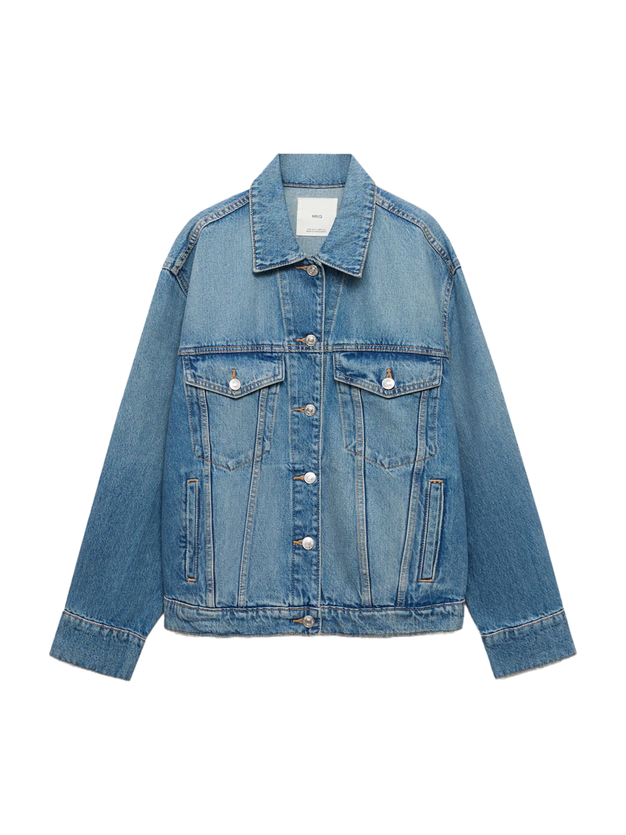 MANGO Átmeneti dzseki 'KOURTNEY' - kék: elől