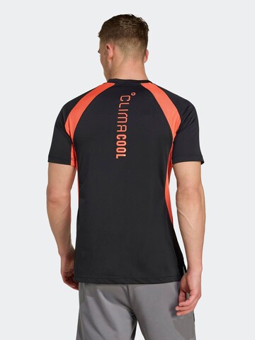 ADIDAS PERFORMANCETehnička sportska majica 'TECH APP' - crna boja