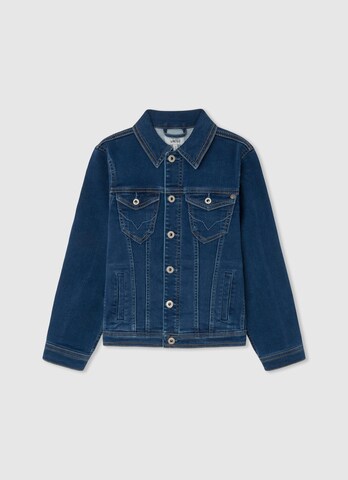 Pepe Jeans Between-season jacket 'Legendary' in Blue: front