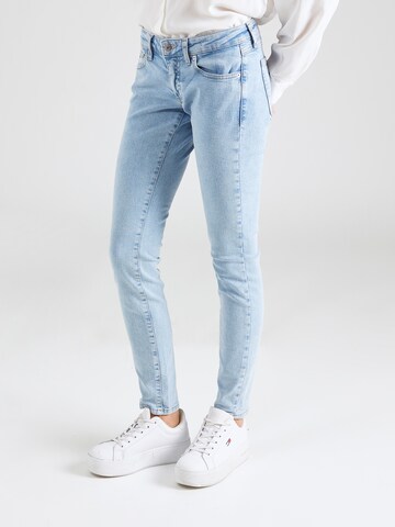 Skinny Jeans de la Tommy Jeans pe albastru: față