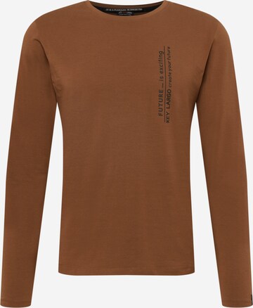 Key Largo Shirt in Brown: front