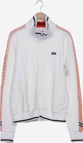 HELLY HANSEN Sweatshirt & Zip-Up Hoodie in L in White: front