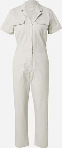 Tuta jumpsuit 'RECESSION' di RVCA in grigio: frontale