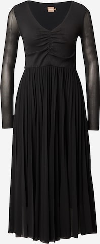 BOSS Black - Vestido de gala 'Erlissi' en negro: frente